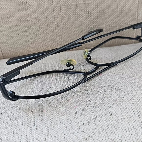 Kirkland Signature SHIRAZ Men Glasses/Sunglasses Frame Black Tone Metal Eyeglass - Picture 5 of 12